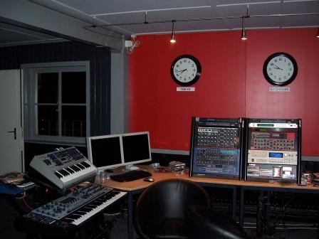 Left side of the studio